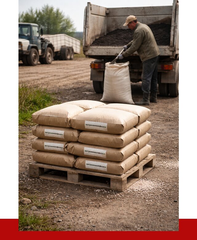 Купить нитроаммофоска в Курчатове от 4279 р. за куб | ПРОНЕРУДКрч