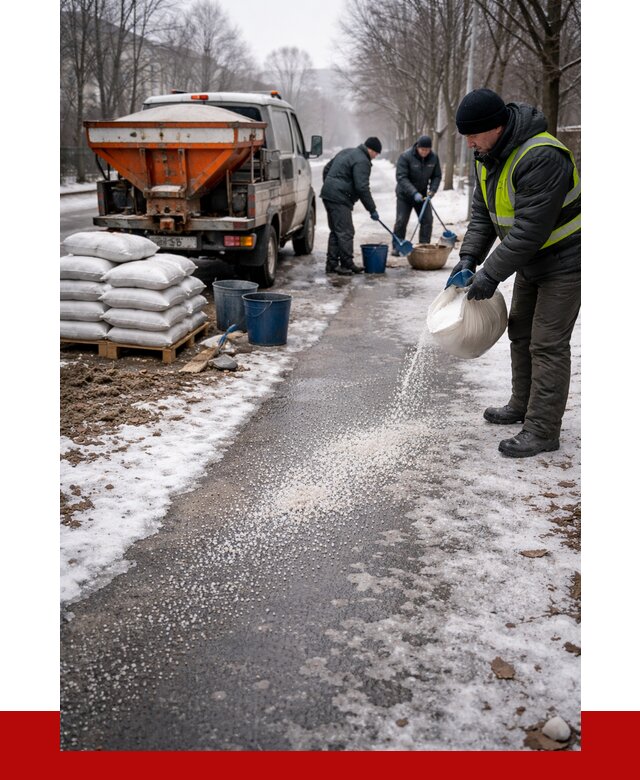 Реагент против гололеда в Курчатове с доставкой от 4585 р. | ПРОНЕРУДКрч