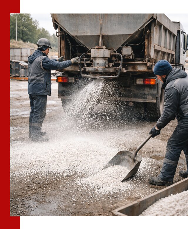 Доставка и продажа хлористого кальция в Курчатове