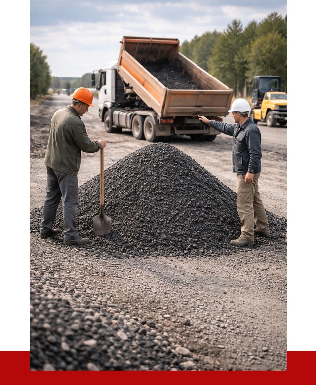 Купить асфальтовую крошку для дорог в Курчатове от 4279 р. | ПРОНЕРУДКрч