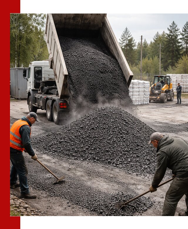 Доставка и продажа асфальтного гранулята в Курчатове