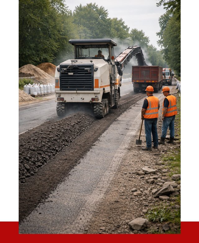 Фрезерованный асфальт в Курчатове от 2241 р./куб. | ПРОНЕРУДКрч
