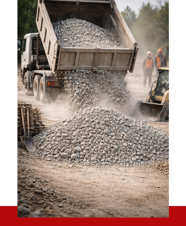 Купить дробленый бетон в Курчатове от 1732 р./куб | ПРОНЕРУДКрч