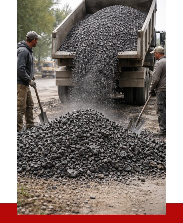 Дробленый асфальт в Курчатове от 2853 р. с доставкой | ПРОНЕРУДКрч