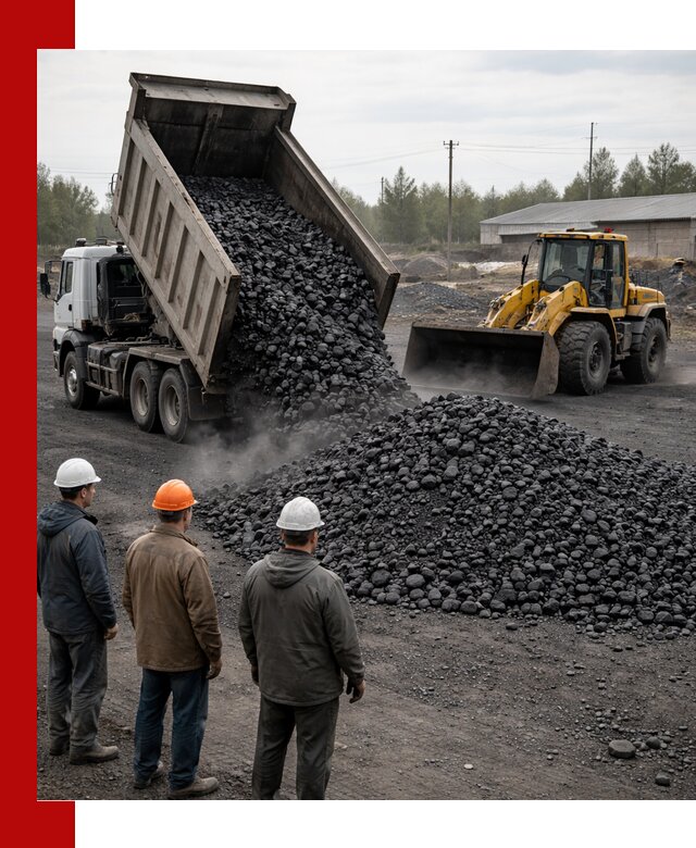 Доставка угля антрацита в Курчатове с самосвалами и погрузкой