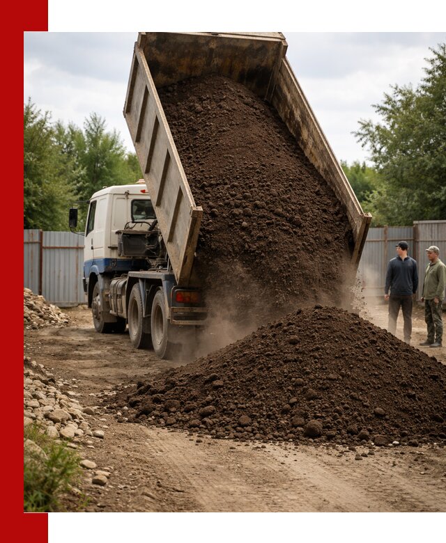 Доставка самосвалом 10 кубов в Курчатове быстро и надёжно