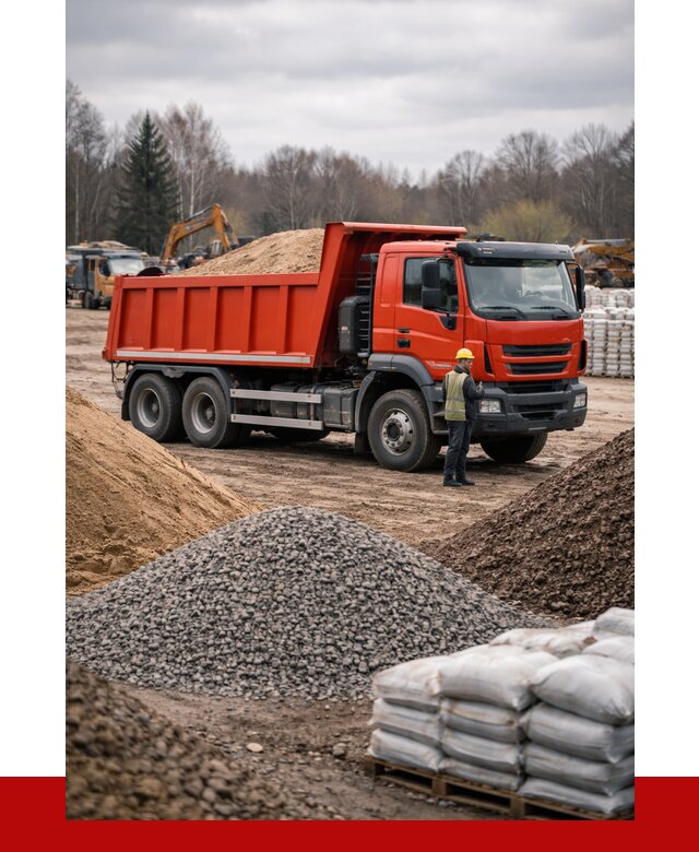 Доставка самосвалом 25 кубов в Курчатове от 7641 р. | ПРОНЕРУДКрч