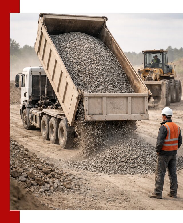 Доставка самосвалом 40 кубов цемента и сыпучих в Курчатове