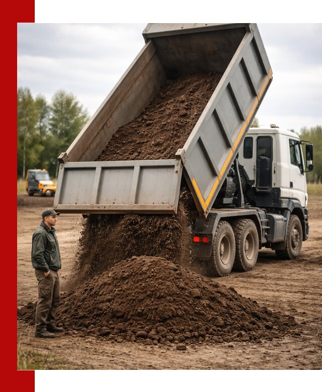 Аренда самосвала с водителем в Курчатове для сыпучих грузов и навоза